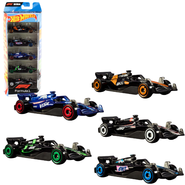 Hot Wheels Set de 5 masini “Formula 1”