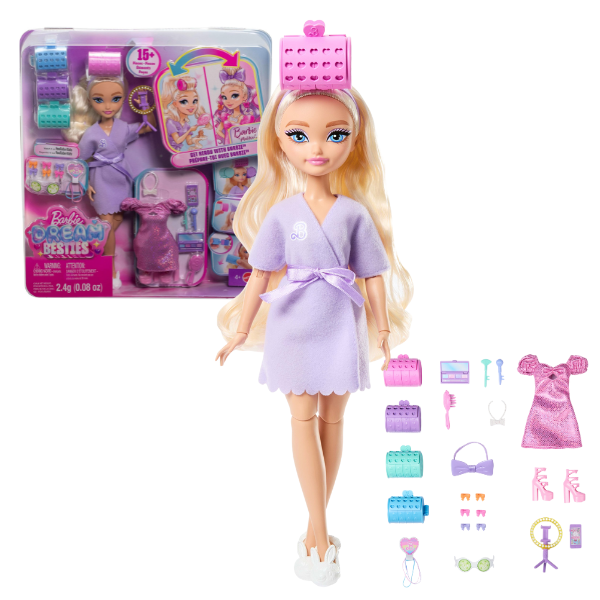 Păpușa Barbie Dream Besties, “Pregătiri cu Barbie – Malibu”