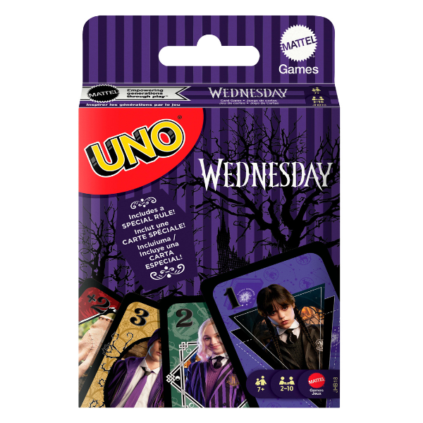 Joc de cărți UNO “Wednesday”
