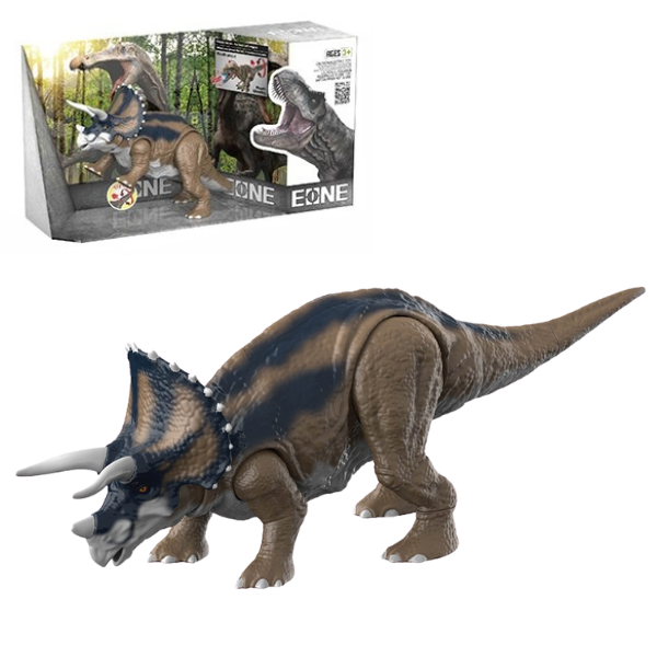 Dinozaur Triceratops cu sunete