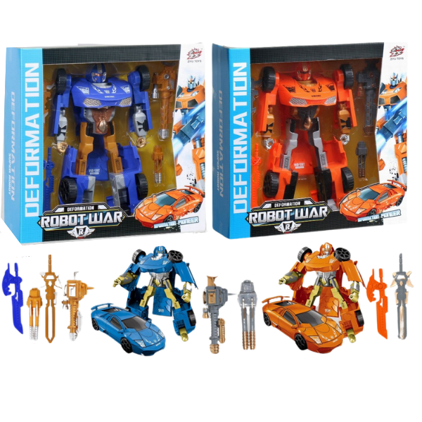 Robot transformer “Robot – Mașină sport”, 2 modele