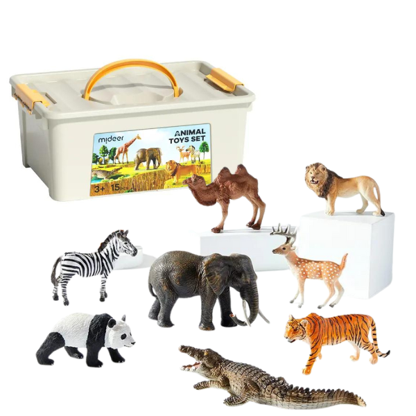 Set de Creație „Animale Sălbatice”, 15 elem.