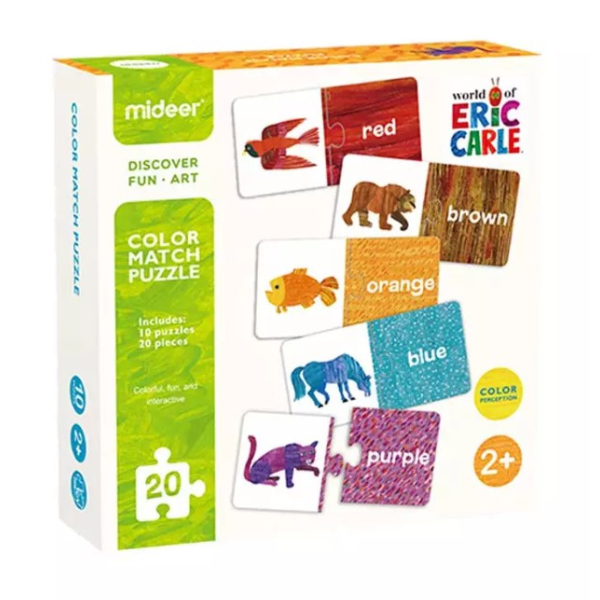 Puzzle „Unim culorile”, limba engleză