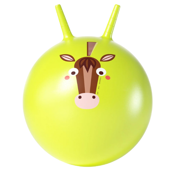 Minge senzorială de sărit cu pompă “Calul Goofy”, 40 cm