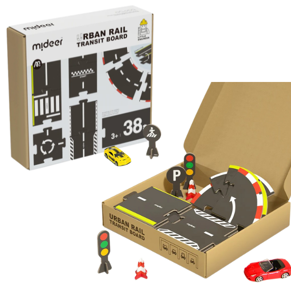 Joc – puzzle “Drum urban”, 38 elem.