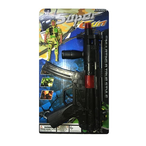 Set de joc ” Automat MP5 și soldat”