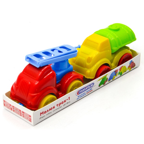 Constructor “Baby Truck 1” set de 2 masini, în asortim.