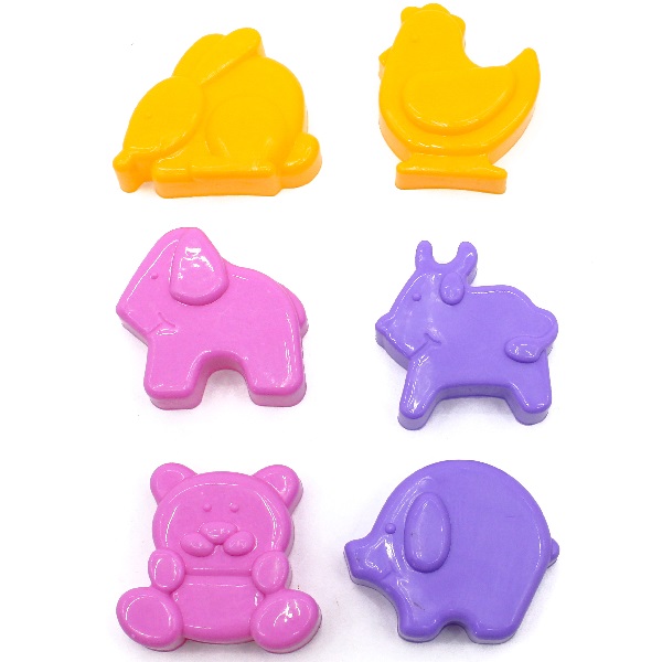 Set forme pentru nisip “Animale de companie”, 6 buc