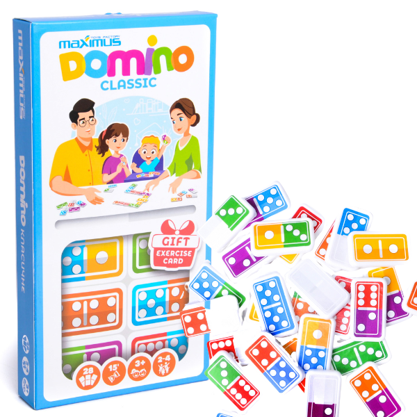 Joc de masă „Domino clasic”, 28 dominouri