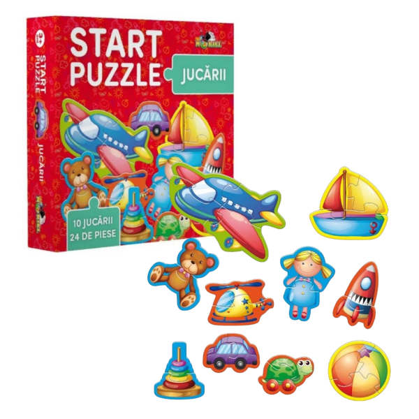 Puzzle “Jucării”, (ro.), Smile Games