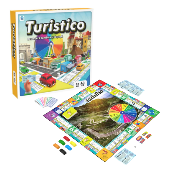 Joc de societate “Turistico”, (ro), Smile Games