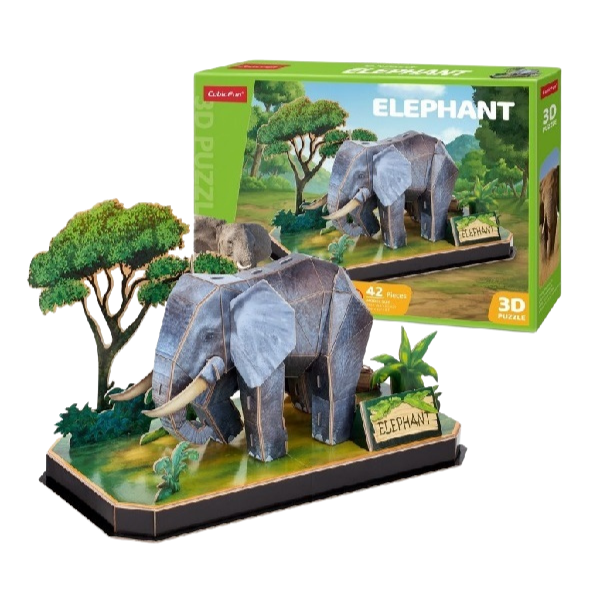 3D puzzle “Elefenat”, 42 elemente