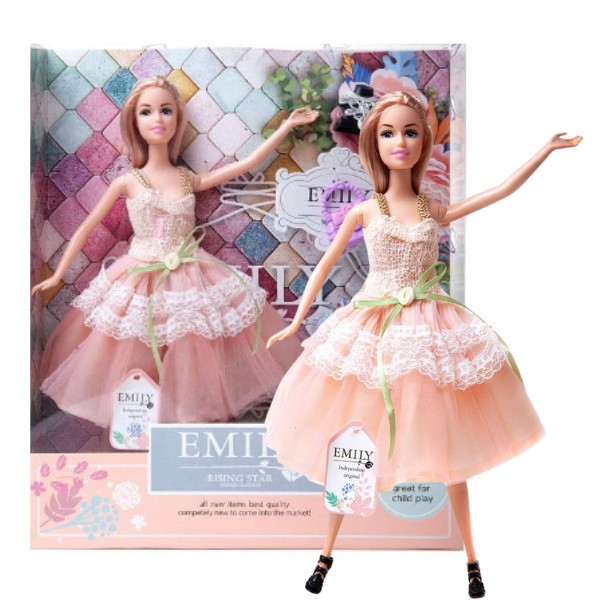 Păpușa Emily “Seria cu poșetă și accesorii”