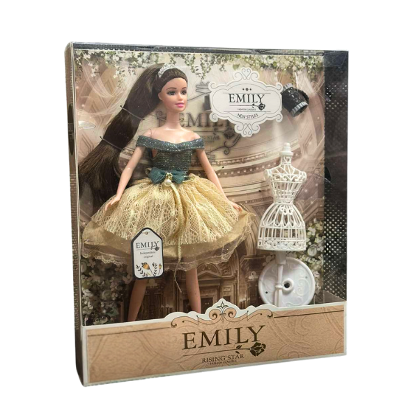 Păpușa Emily “Seria cu manichin decorativ pentru defilării”