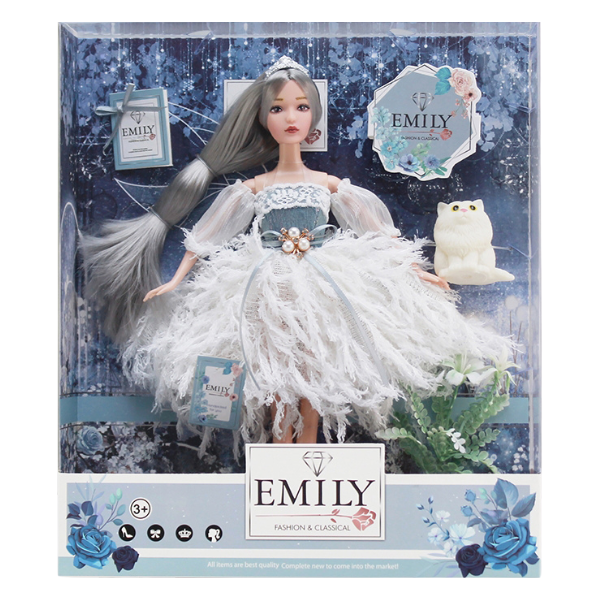 Papusa Emily “Seria cu animalut si accesorii”
