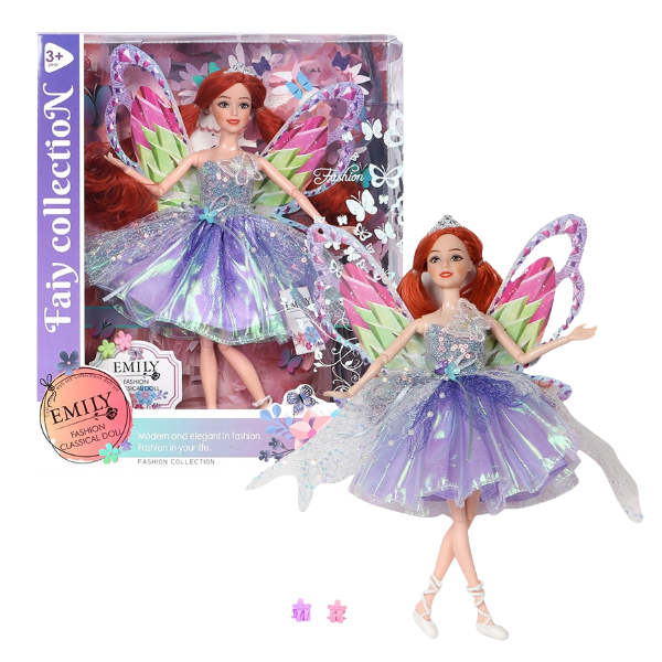 Păpușa “Emily – Zână” cu accesorii
