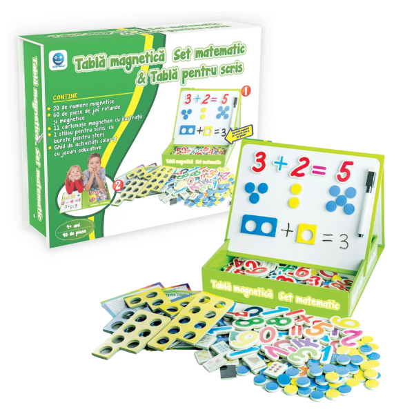 Joc educativ “Set matematic cu tablă pentru scris”, (ro), Smile Games