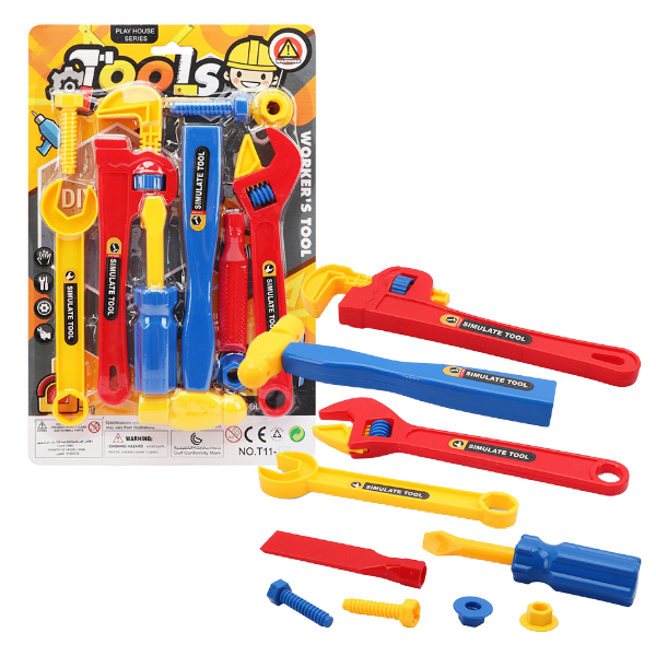 Set de unelte pentru copii (10 elemente)