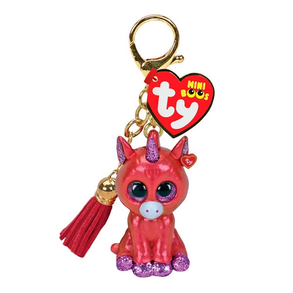 Breloc – Unicornul Sunset 10 cm (Mini boo clip)