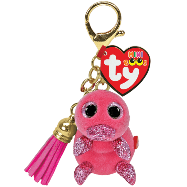 Ornitorinc roz Wilma 10 cm (Mini boo clip)
