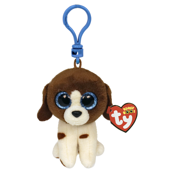 Breloc – Cățelușul MUDDLES 12 cm (Beanie boos clip)