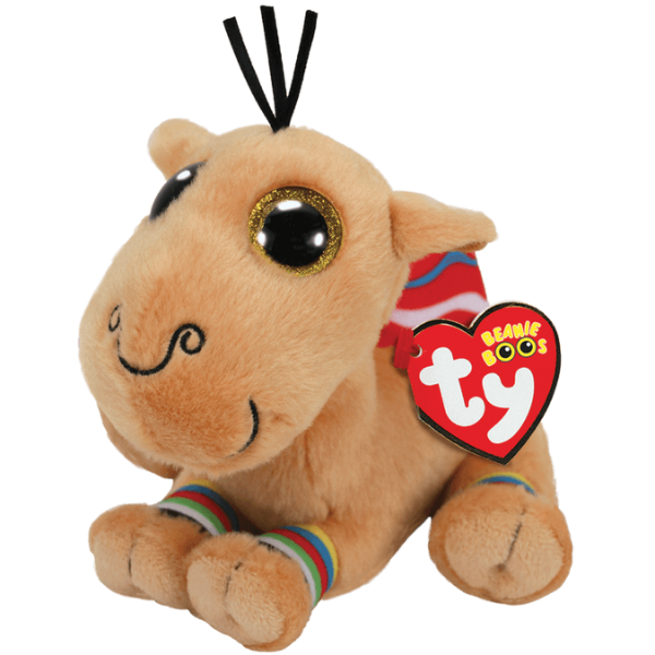 Cămilă bej Jamal 15 cm (Beanie Boos)