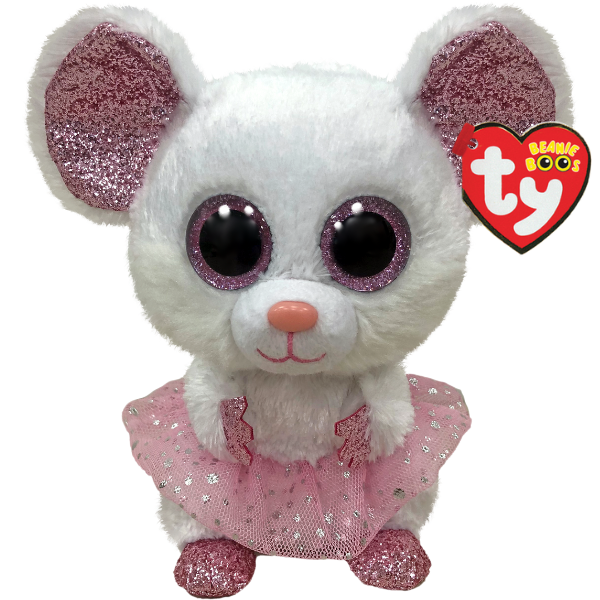 Șoricica balerină Nina 15 cm (Beanie Boos)