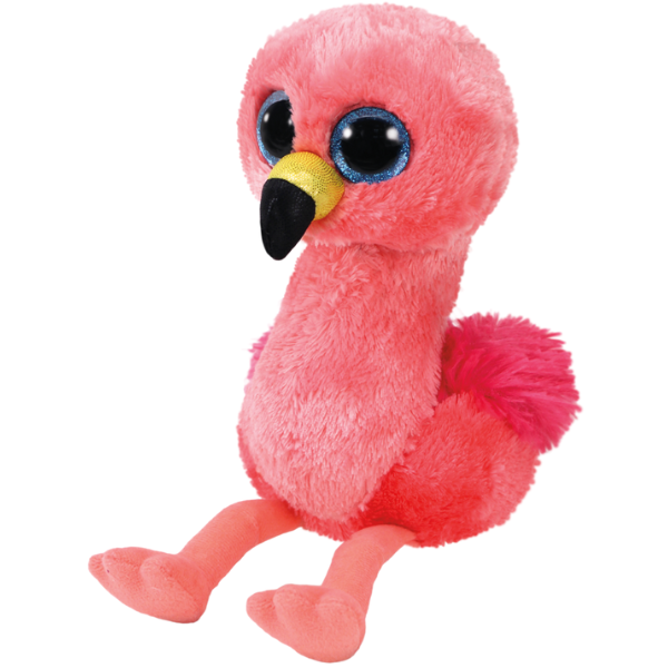 Flamingo roz Gilda 15 cm (Beanie Boos)
