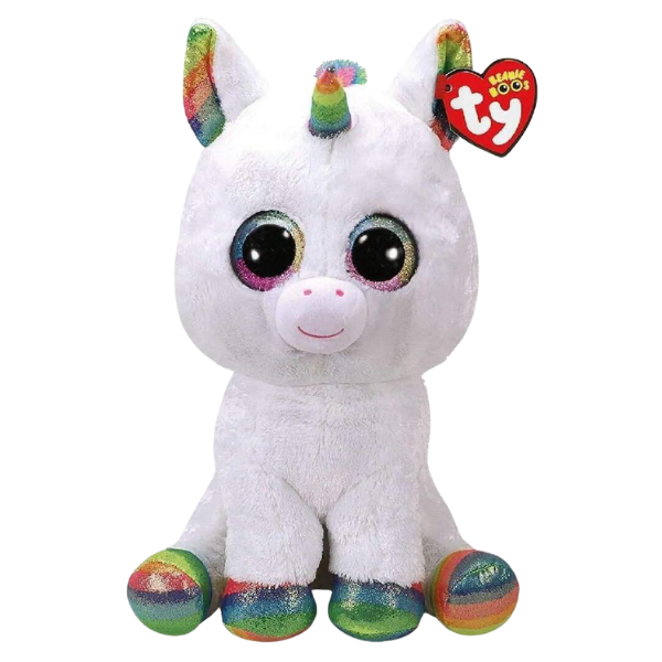 Unicornul alb Pixy 42 cm (Beanie Boos)