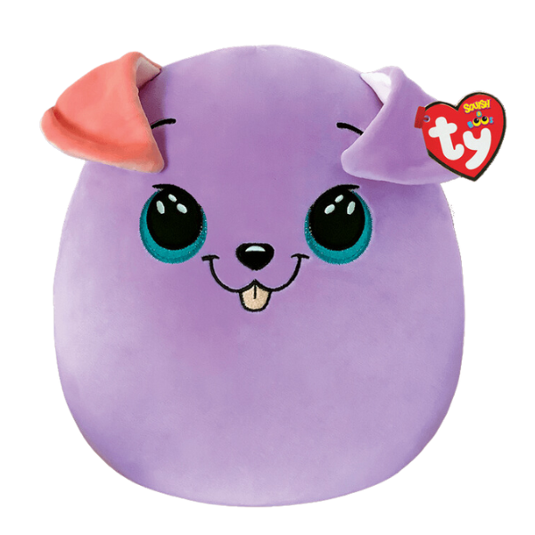 Cățeluș mov Bitsy 22 cm (Squishy Boos)