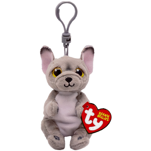 Breloc – Cățelul WILFRED 8,5 cm (Bellie clips)