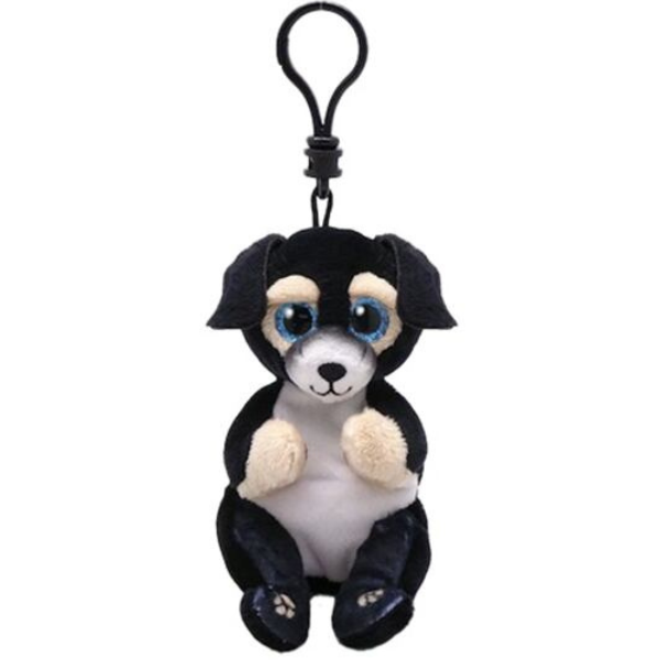 Breloc – Cățelul RANGER 12 cm (Beanie babies clip)