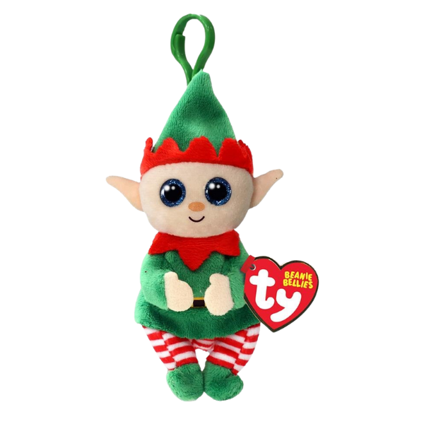 Breloc – Elf Elfonzo 8,5 cm (Beanie Bellies clips)