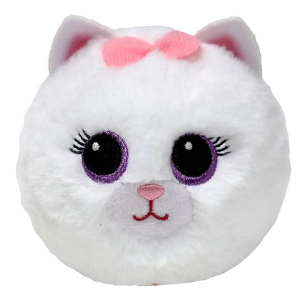 Minge de pluș – Pisicuță PURDY 10 cm (Beanie Bouncers)