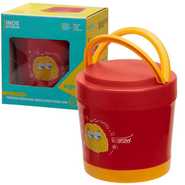 Recipient termos alimentar cu interior din oțel inoxidabil, 820 ml