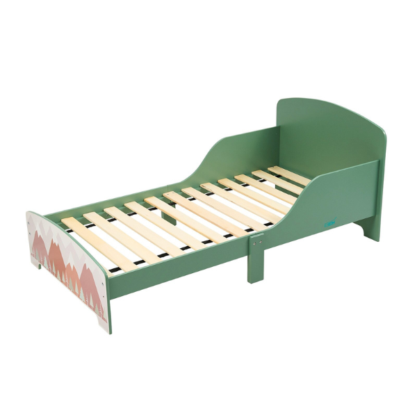 Pat Junior cu protecții laterale Green Forest, U-Grow