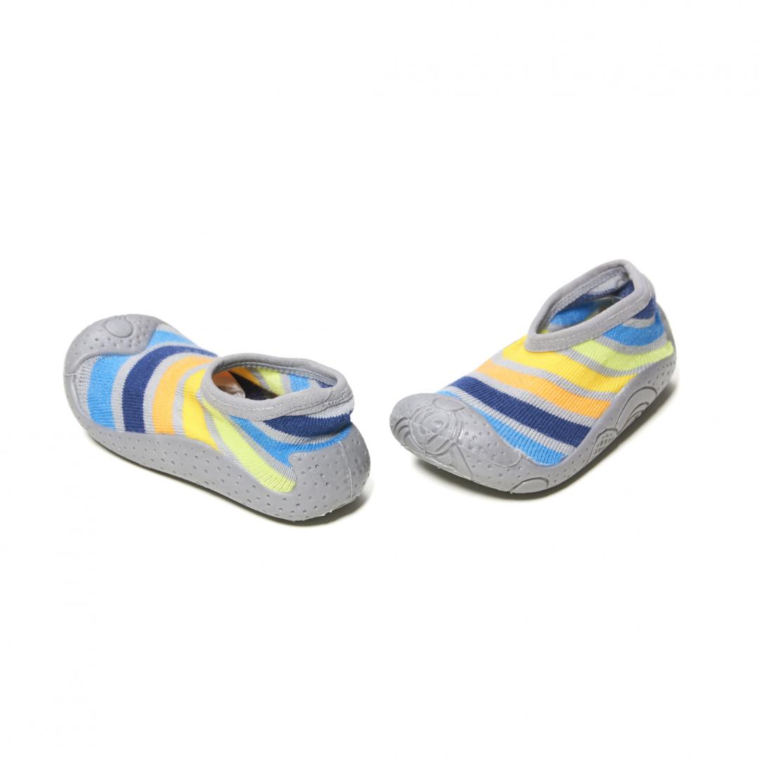 Șosete antiderapante pentru copii „Colorate”, mărimea 21 (12,6 cm)