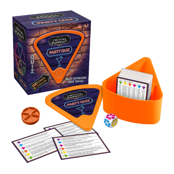 Joc de masă Trivial Pursuit “Party Quiz” (ro)