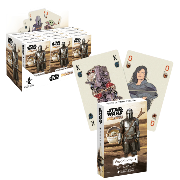 Cărţi de joc Waddingtons No. 1 “Star Wars: Mandalorian”