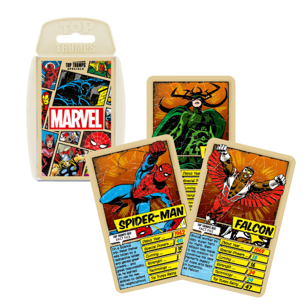 Joc de masă Top Trumps “Marvel Comics Retro” (en)