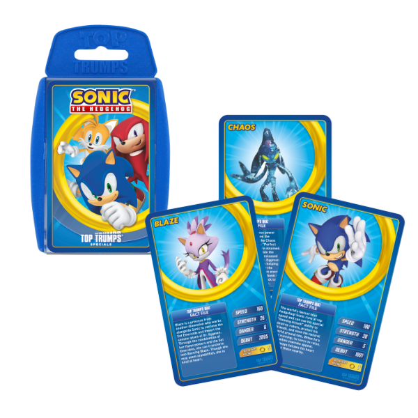 Joc de masă Top Trumps “Sonic” (en)