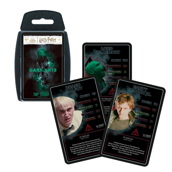 Joc de masă Top Trumps “Harry Potter – Artele Întunecate” (en)