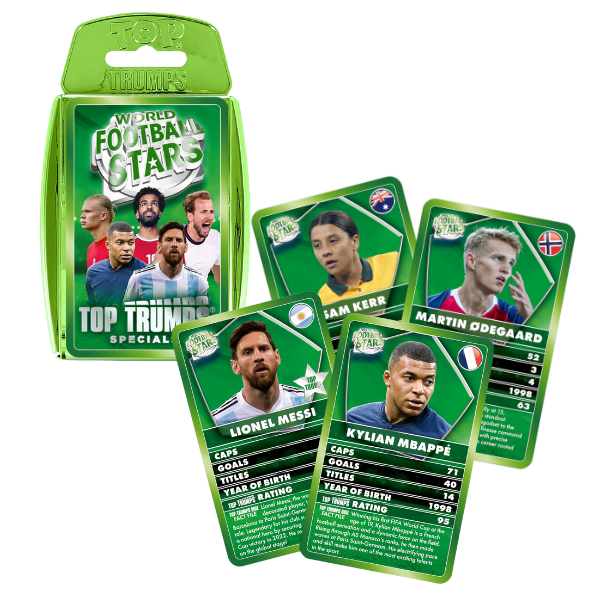 Joc de masă Top Trumps Specials  “World Football Stars”