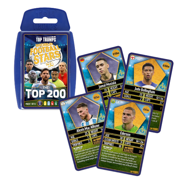 Joc de masă Top Trumps “World Football Stars 200” (1)