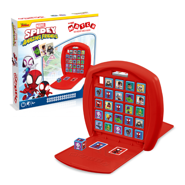 Joc de masă Top Trumps Match “Păienjenelul și prietenii lui uimitori”