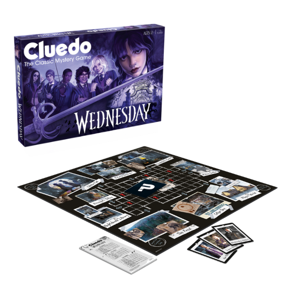Joc de masă Cluedo  “Wednesday” (en)