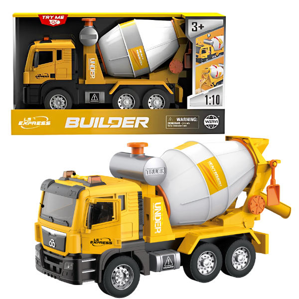 1:10 Camion-betonier cu fricțiune (lumini /sunete)