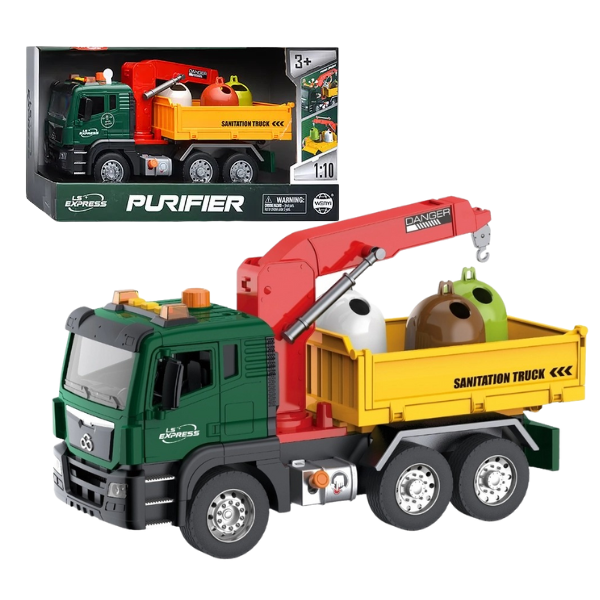 1:10 Camion utilitar cu fricțiune (lumini /sunete)