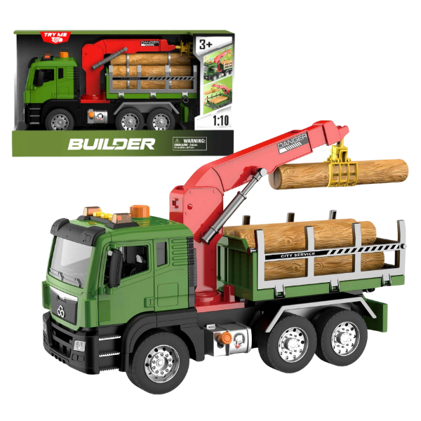 1:10 Camion cu lemne și inerție (lumini /sunete)