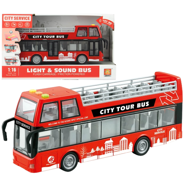 1:16 Autobuz cu etaj inerțial (lumină/sunet)